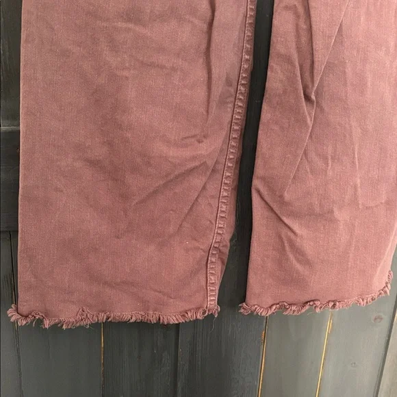 Billabong mauvy/ Brown High rise Flare & Wide Leg Jeans sz 25 - Picture 6 of 9